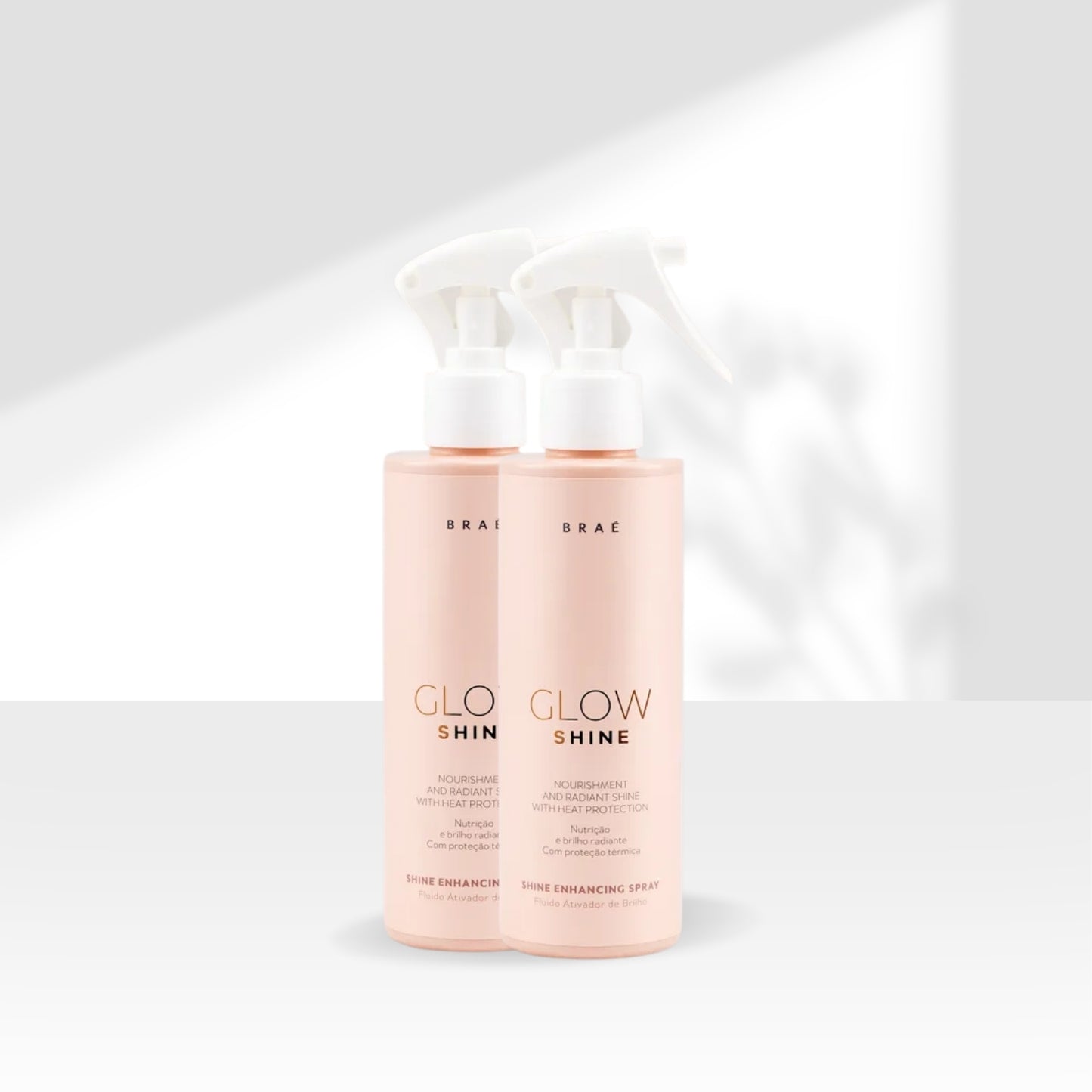 Kit Braé Glow Shine Nutrição e Brilho 2 Fluído 200 ml