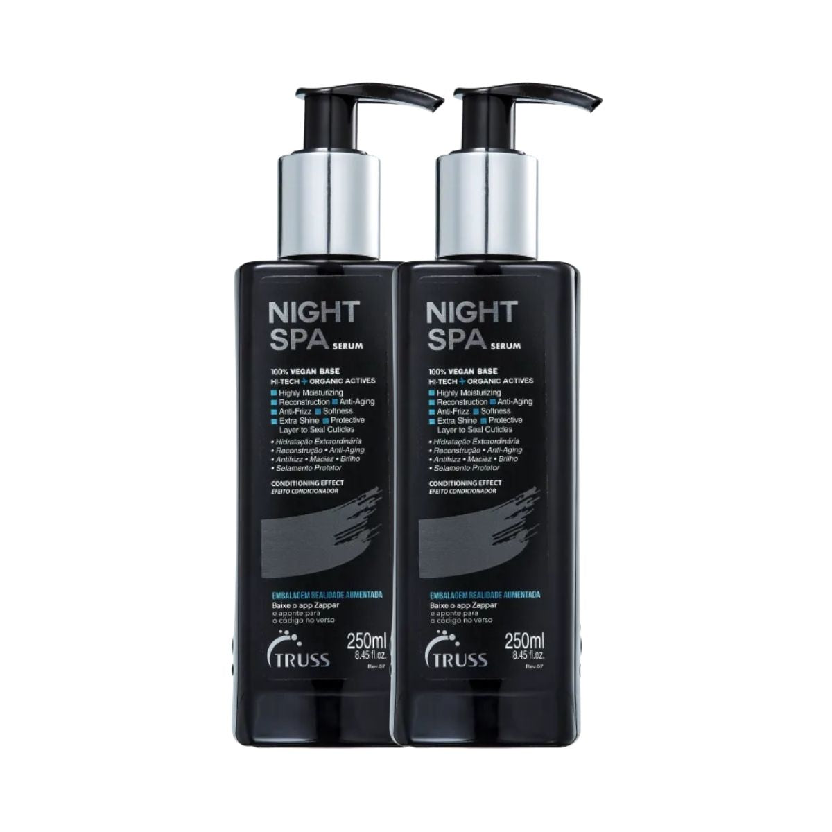 Kit Truss Night Spa 2 Sérum de Tratamento Noturno 250 ml