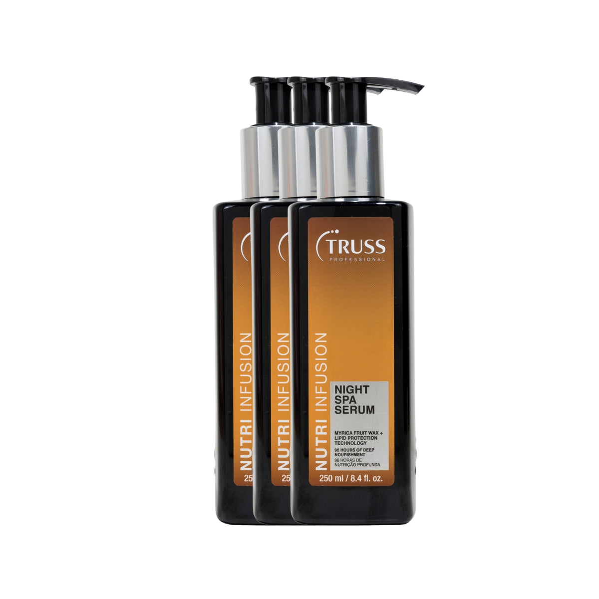 Kit Truss Night Spa 3 Sérum de Tratamento Noturno 250 ml