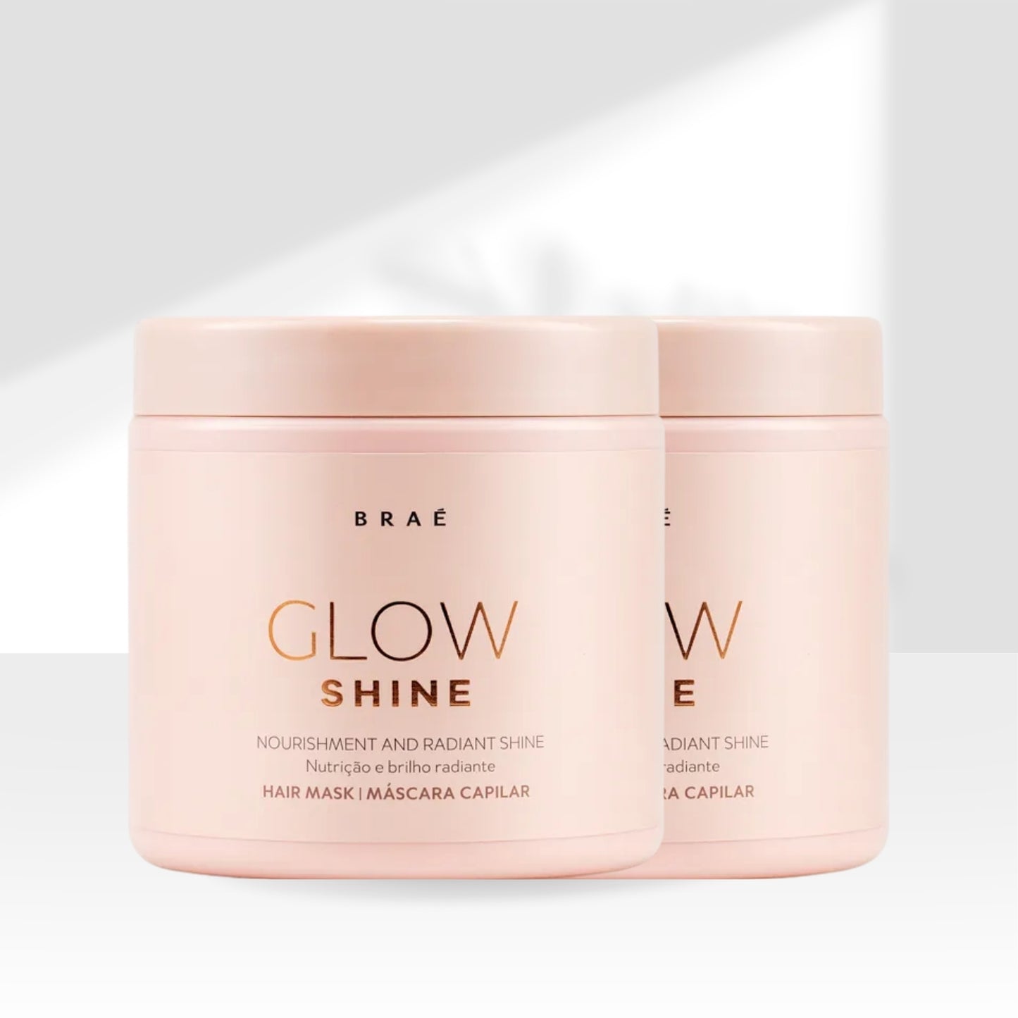 Kit Braé Glow Shine Nutrição e Brilho 2 Máscara 500 g