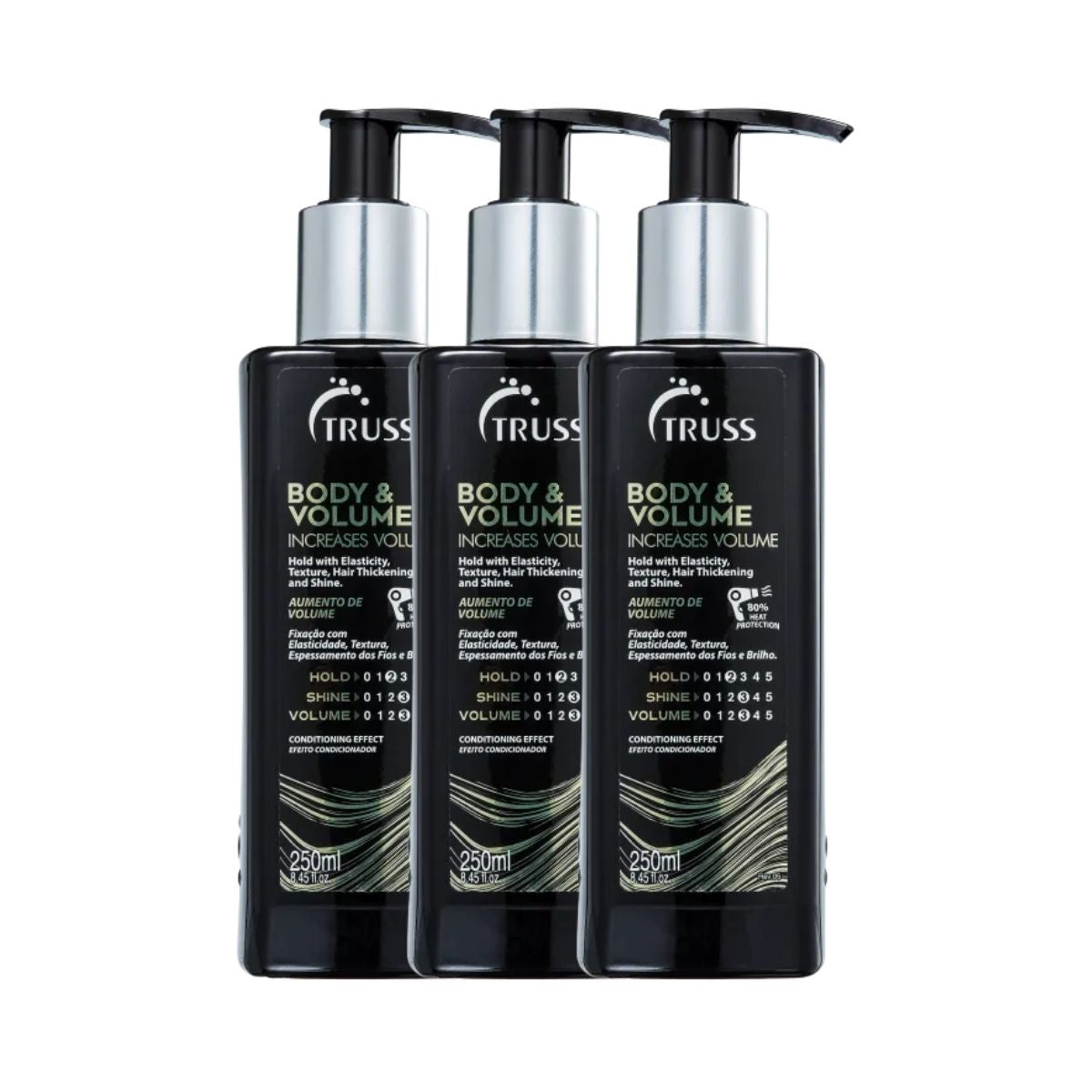 Kit Truss Body & Volume 3 Leave-in 250 ml