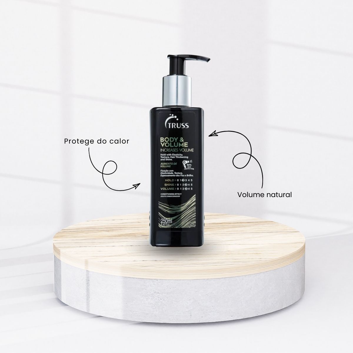 Kit Truss Body & Volume 3 Leave-in 250 ml