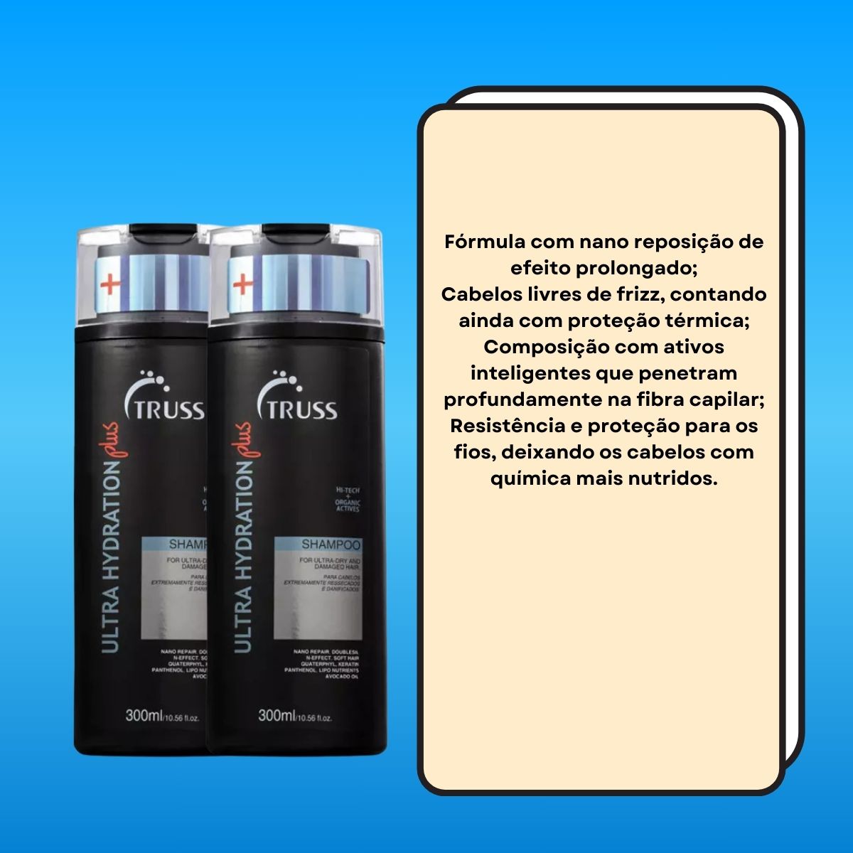 Kit Truss Ultra Hydration Plus 2 Shampoo 300 ml