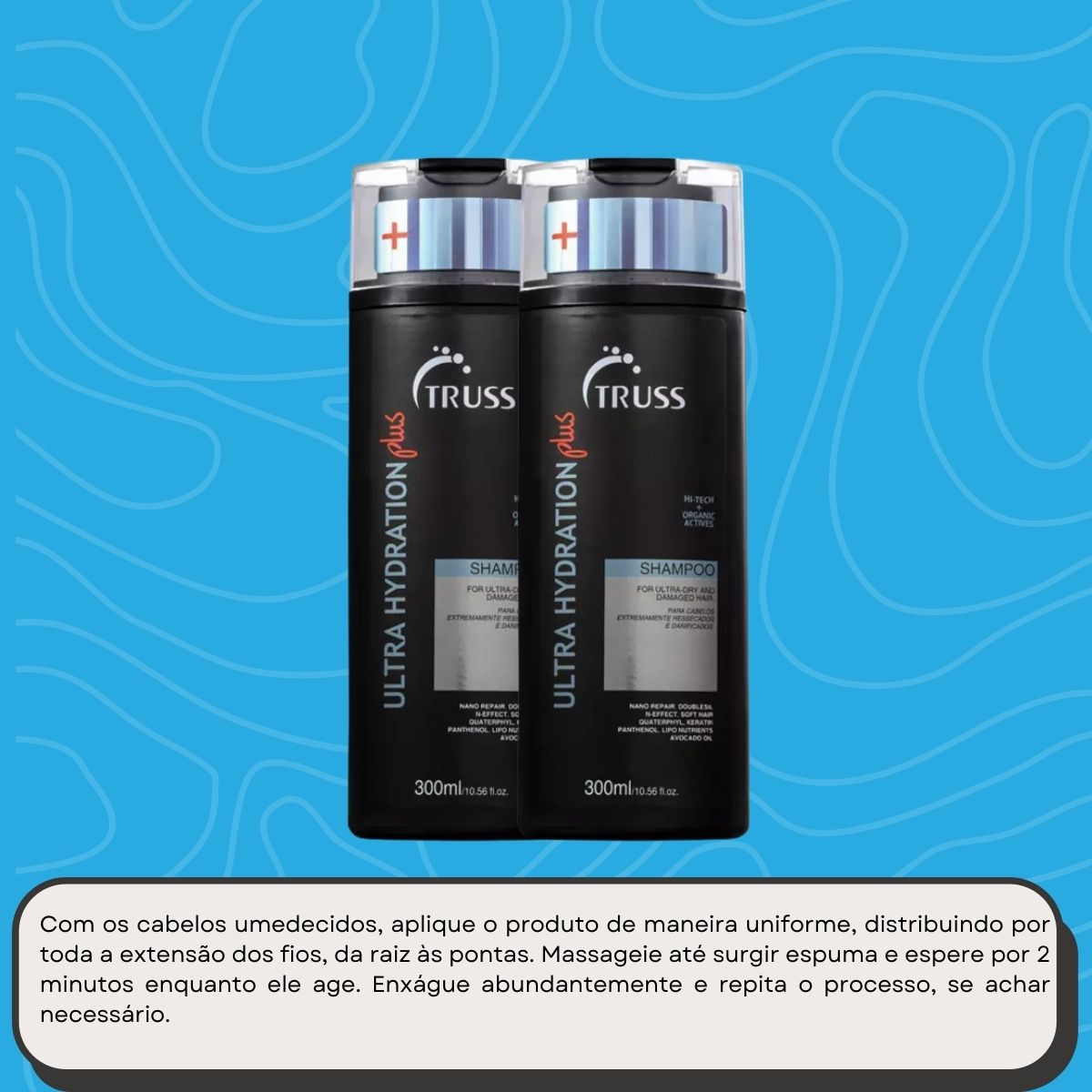 Kit Truss Ultra Hydration Plus 2 Shampoo 300 ml