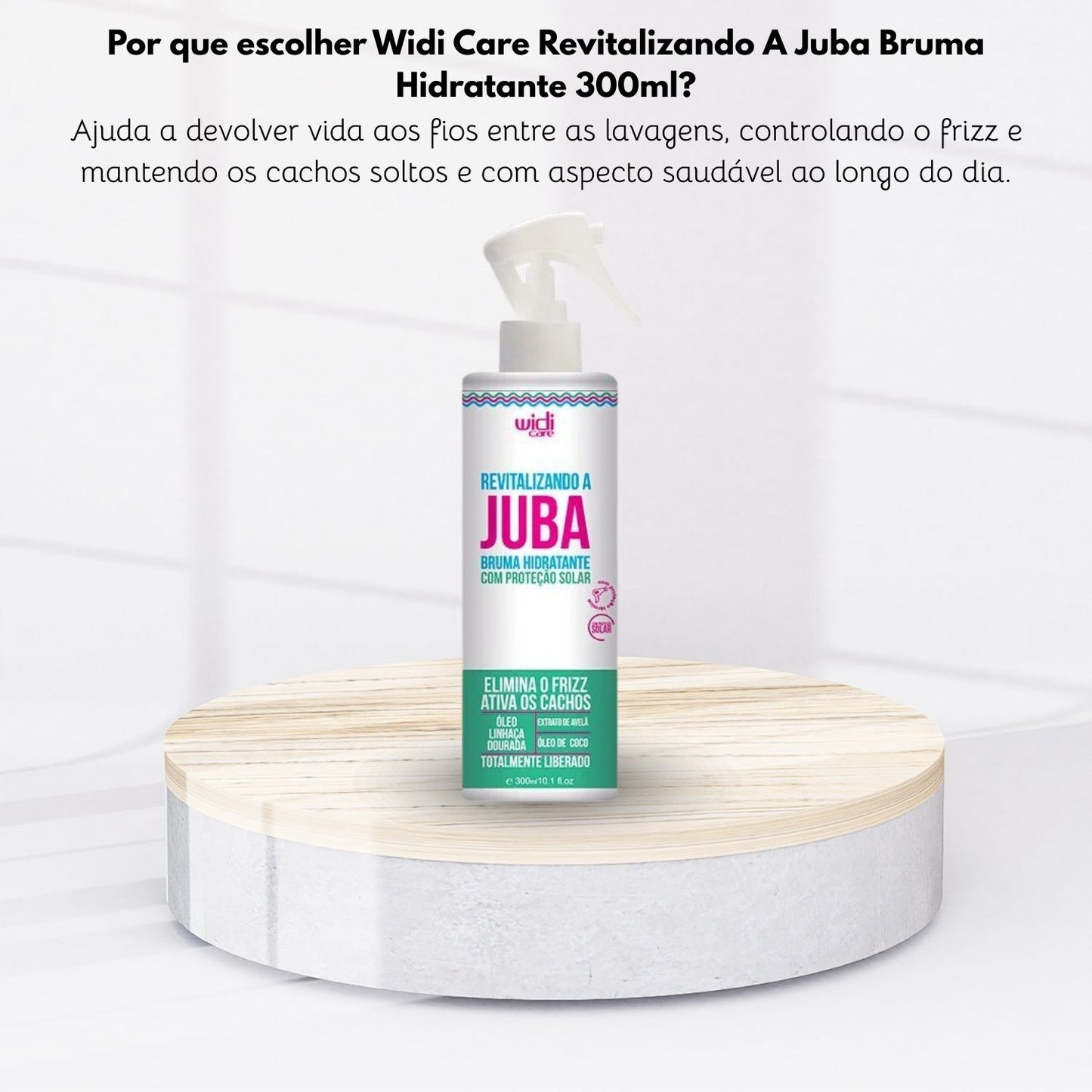 Widi Care Revitalizando A Juba Bruma Hidratante 300ml