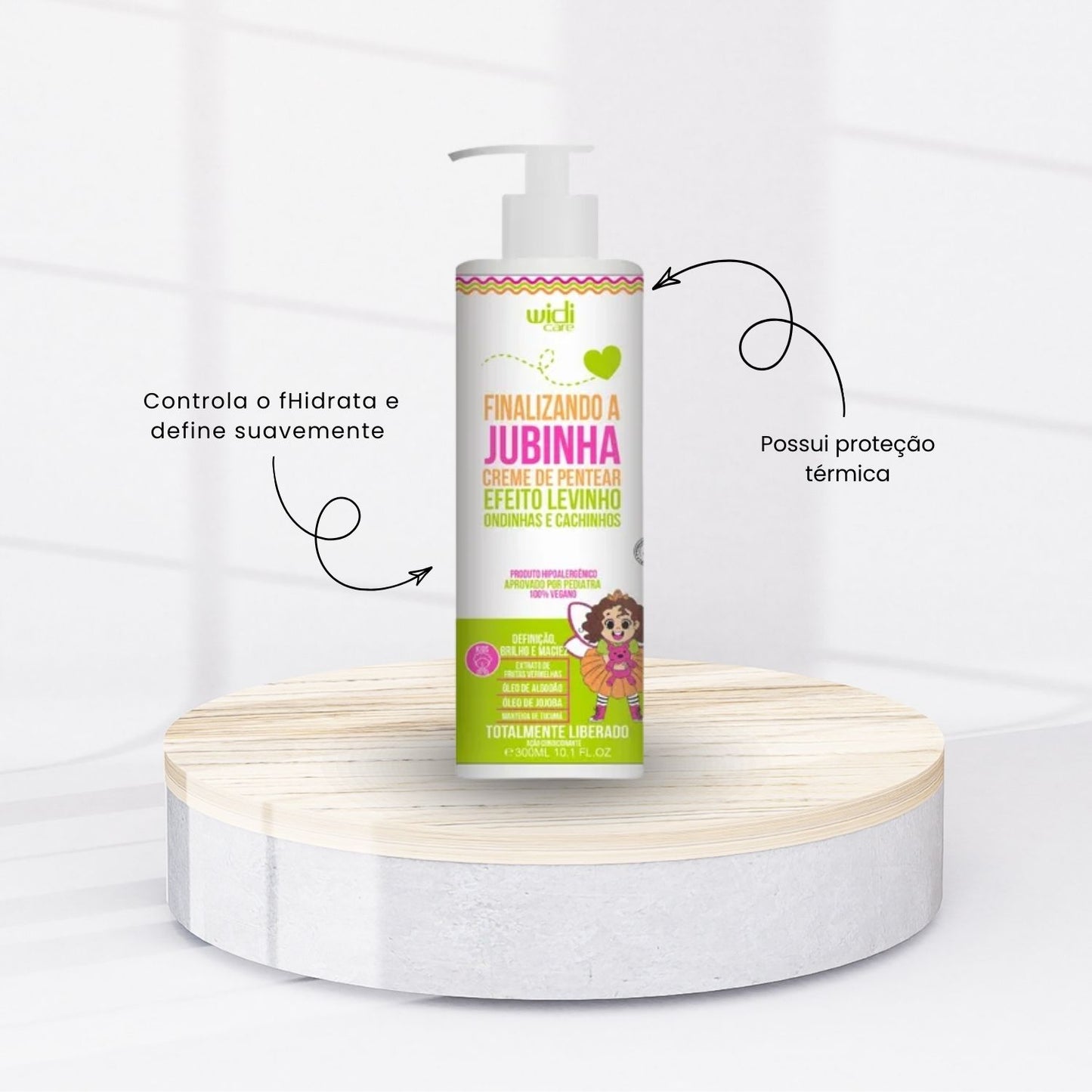 Creme de Pentear Widi Care Finalizando A Jubinha Leve 300 ml