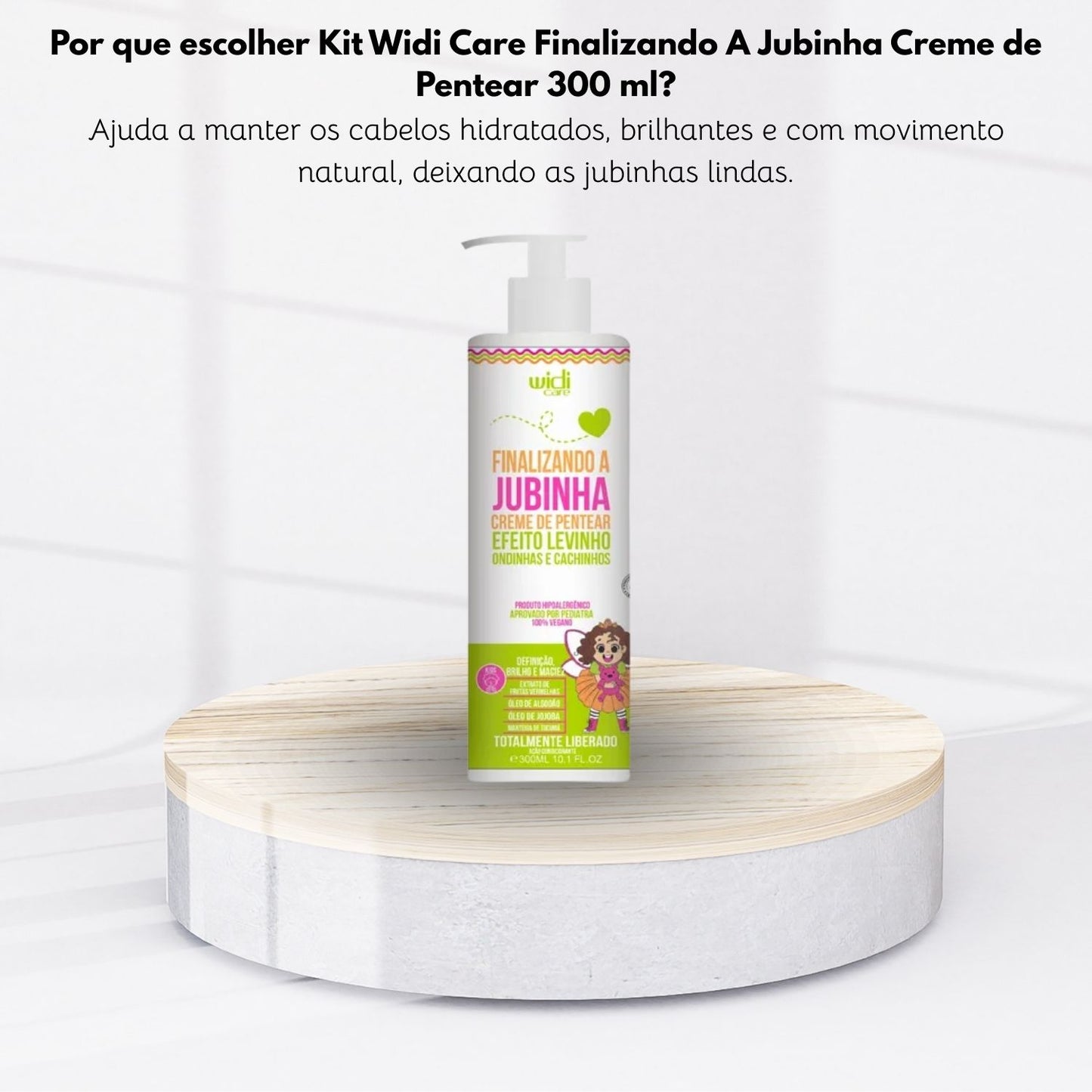 Creme de Pentear Widi Care Finalizando A Jubinha Leve 300 ml