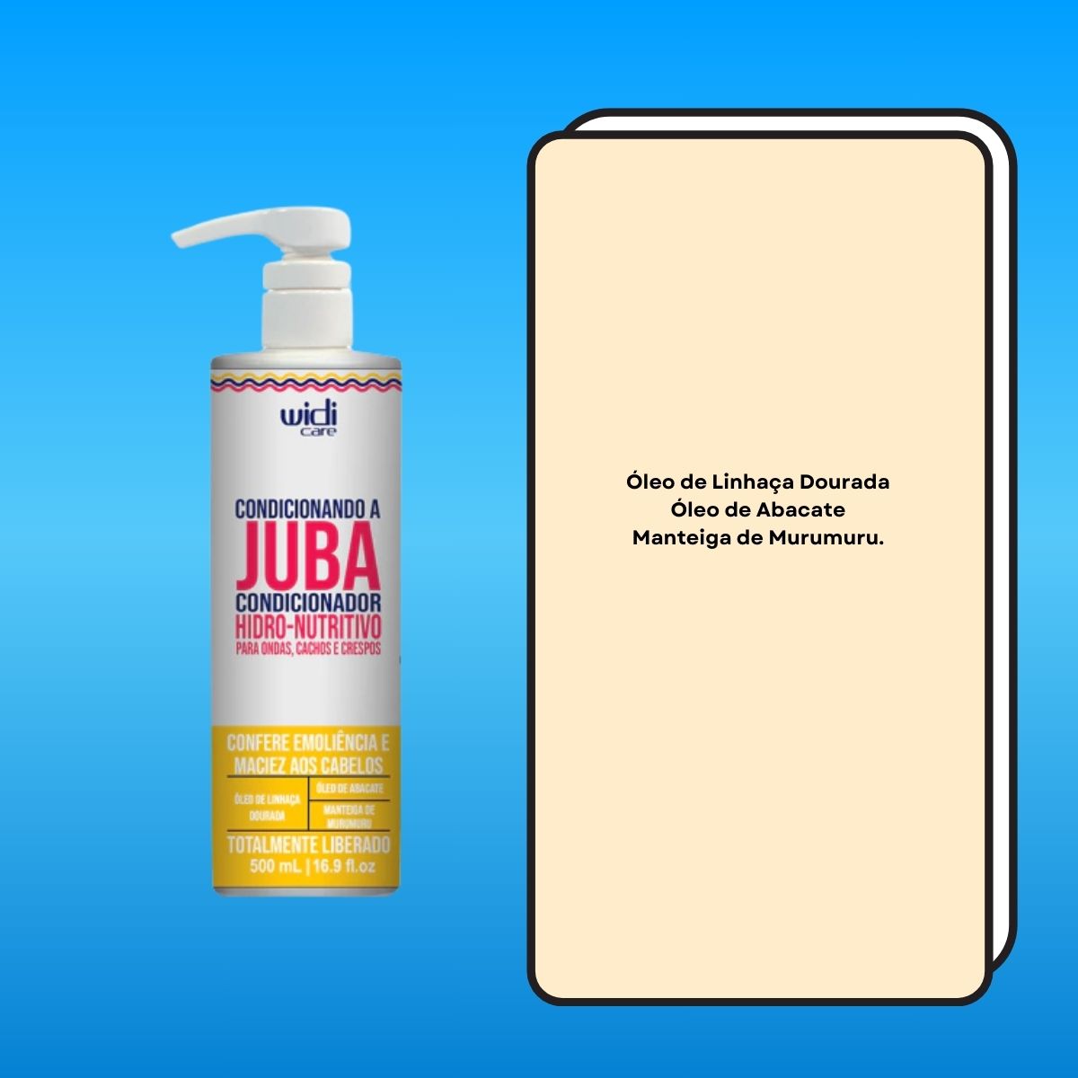 Condicionador Widi Care Condicionando A Juba 500 ml