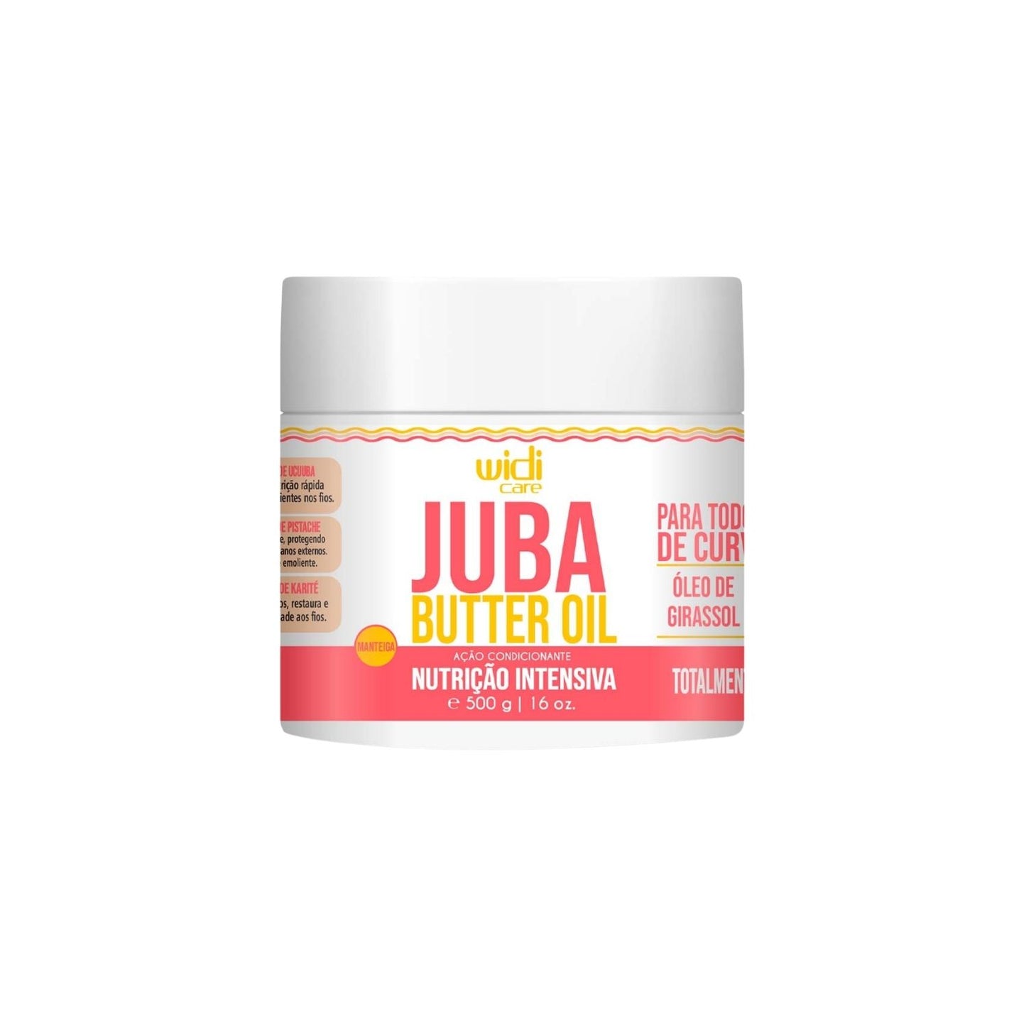 Máscara Widi Care Juba Butter Oil Manteiga Condicionante 500 g