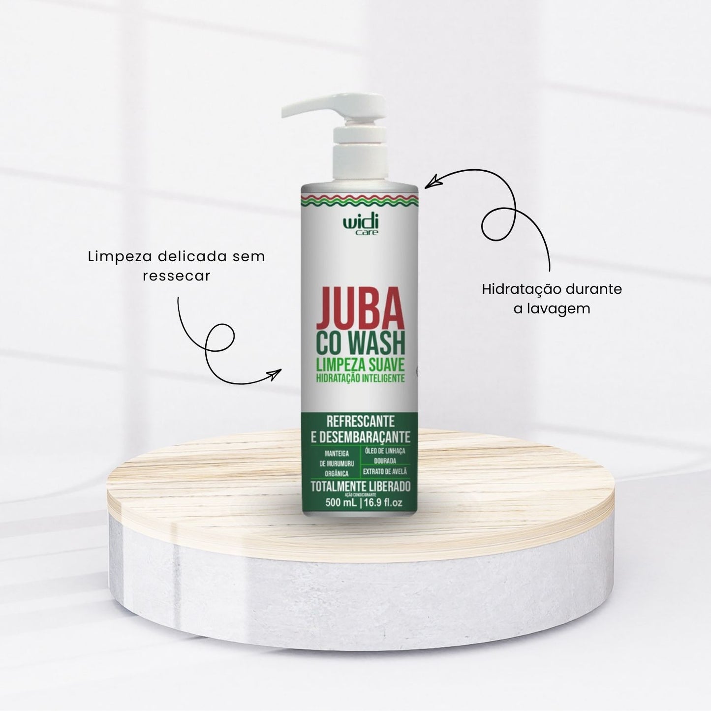 Widi Care Juba Co Wash Limpeza Suave 500 ml