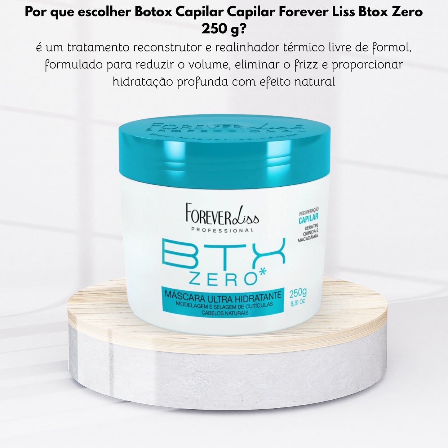 Botox Capilar Capilar Forever Liss Btox Zero 250 g