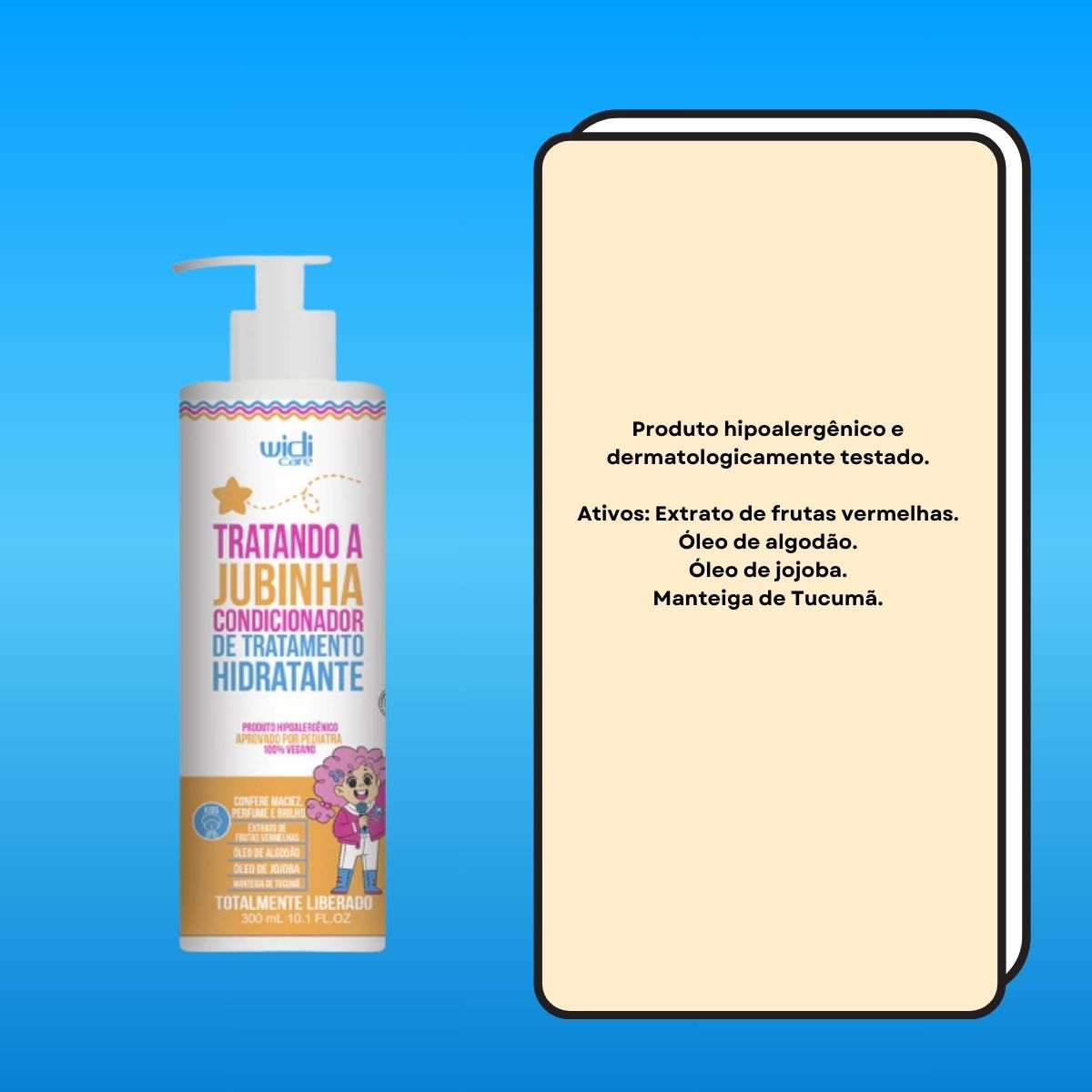 Condicionador Widi Care Tratando A Jubinha 300 ml