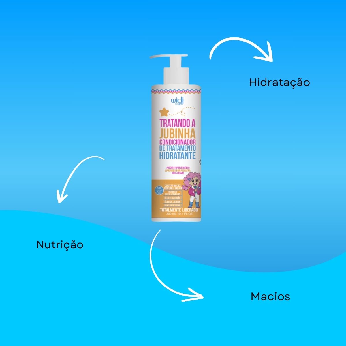 Condicionador Widi Care Tratando A Jubinha 300 ml