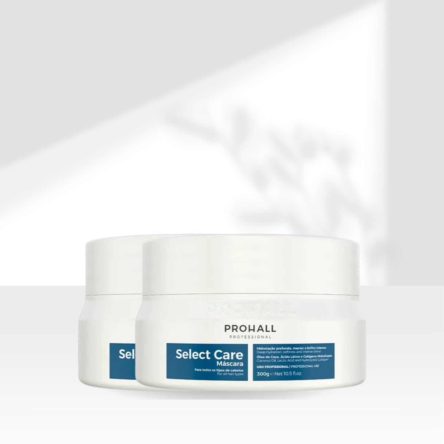 Kit Prohall Cosmetic Select Care Hidratação 2 Máscara 300 g