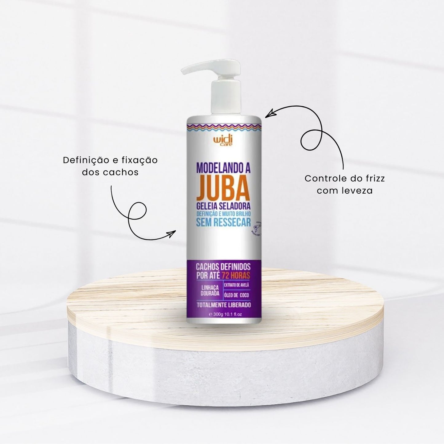 Widi Care Modelando A Juba Geleia Seladora 300 g