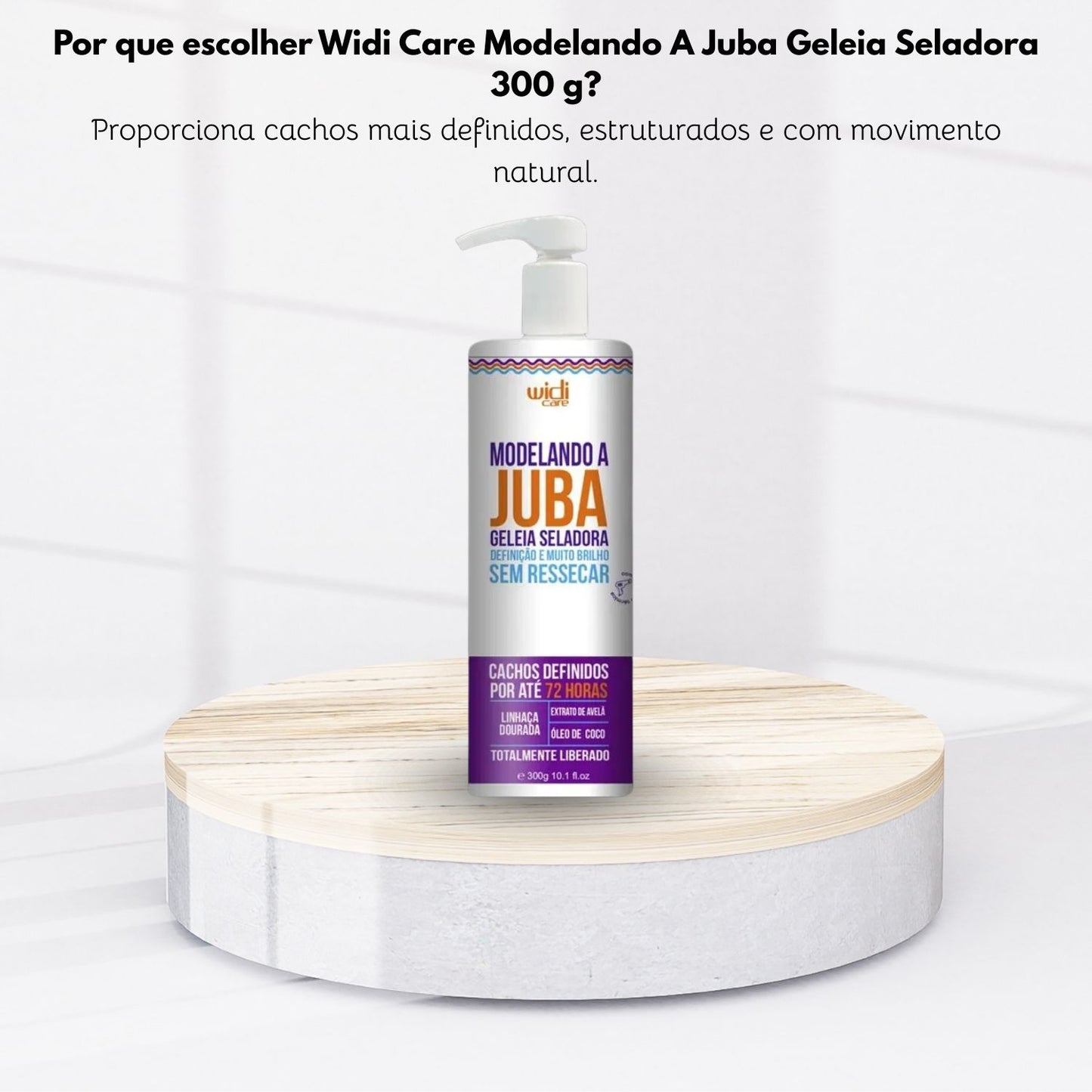 Widi Care Modelando A Juba Geleia Seladora 300 g