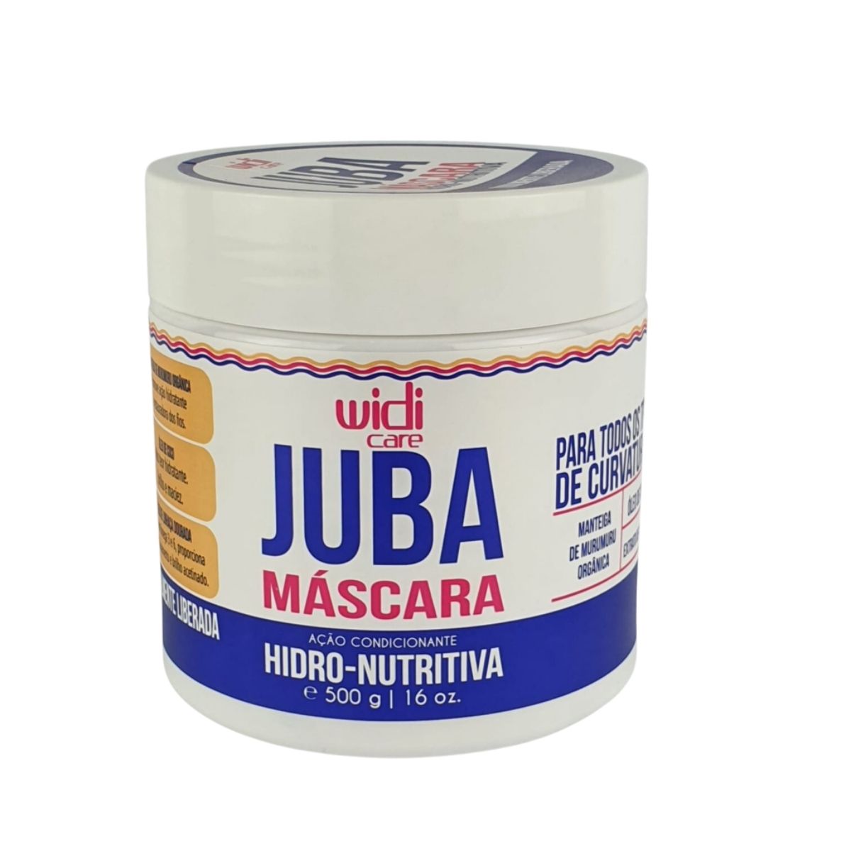 Máscara Widi Care Juba Hidro-Nutritiva 500 g
