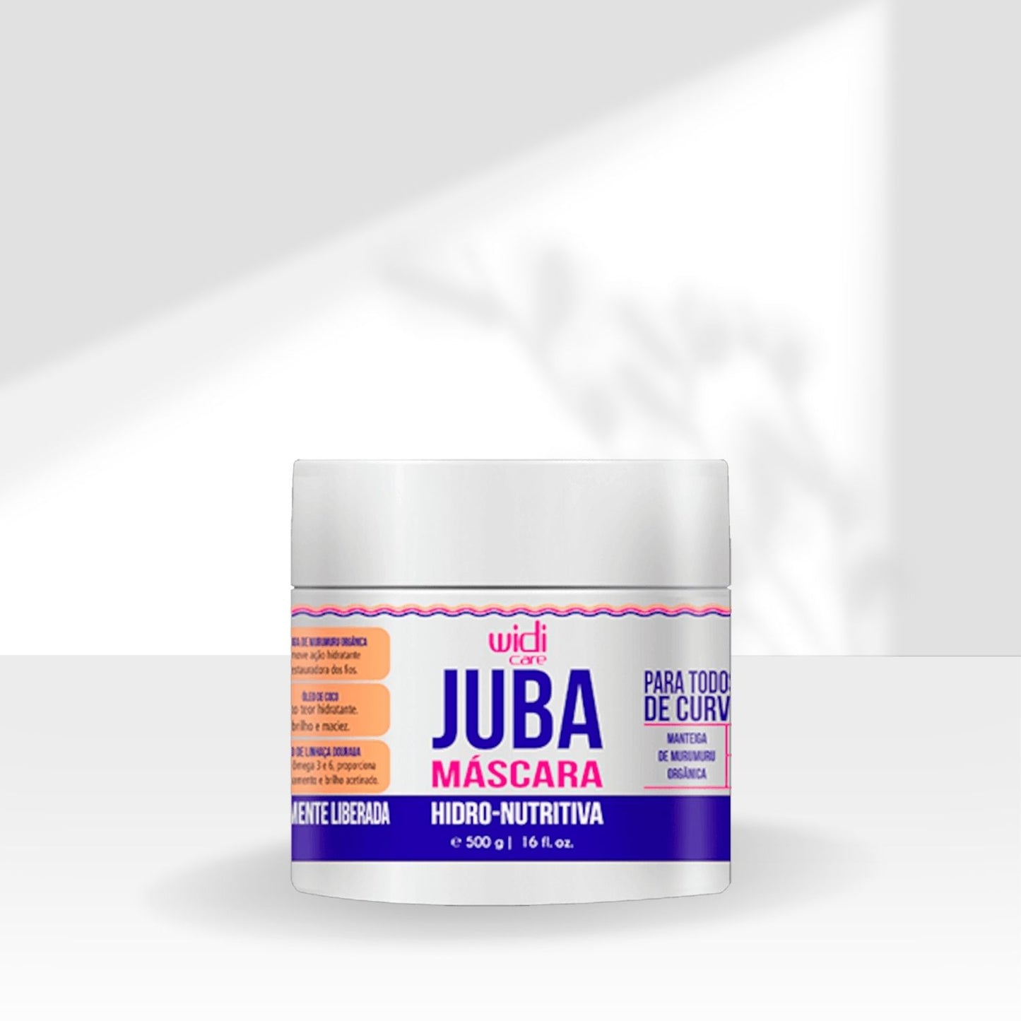 Máscara Widi Care Juba Hidro-Nutritiva 500 g