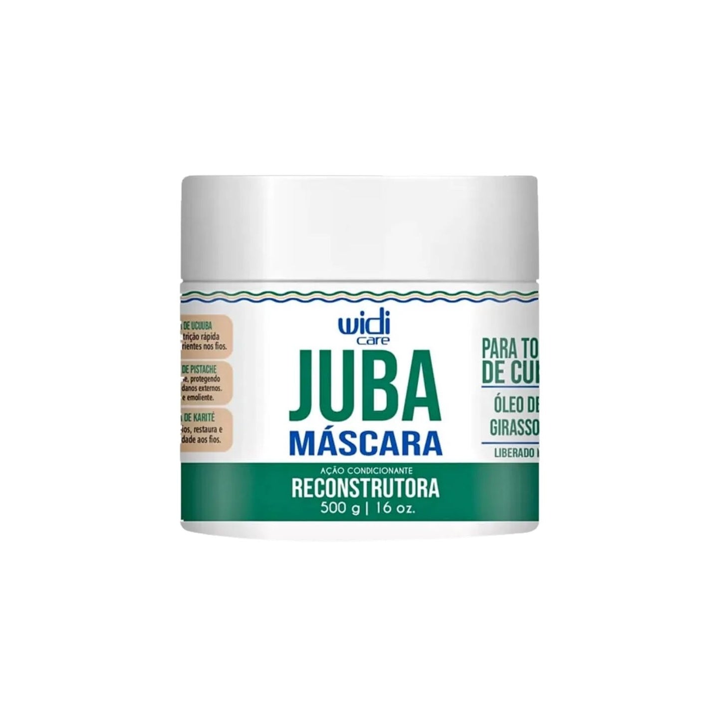 Máscara Widi Care Juba Reconstrutura 500 g