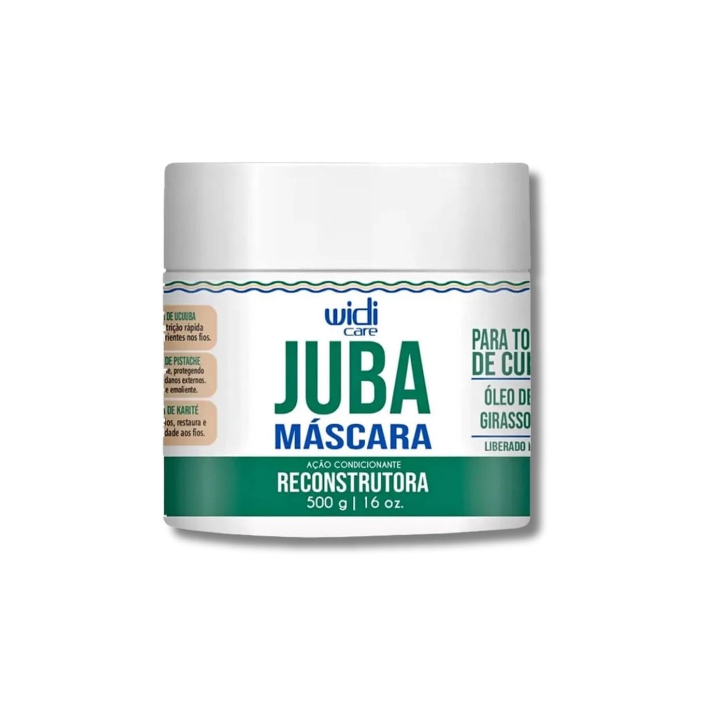 Máscara Widi Care Juba Reconstrutura 500 g