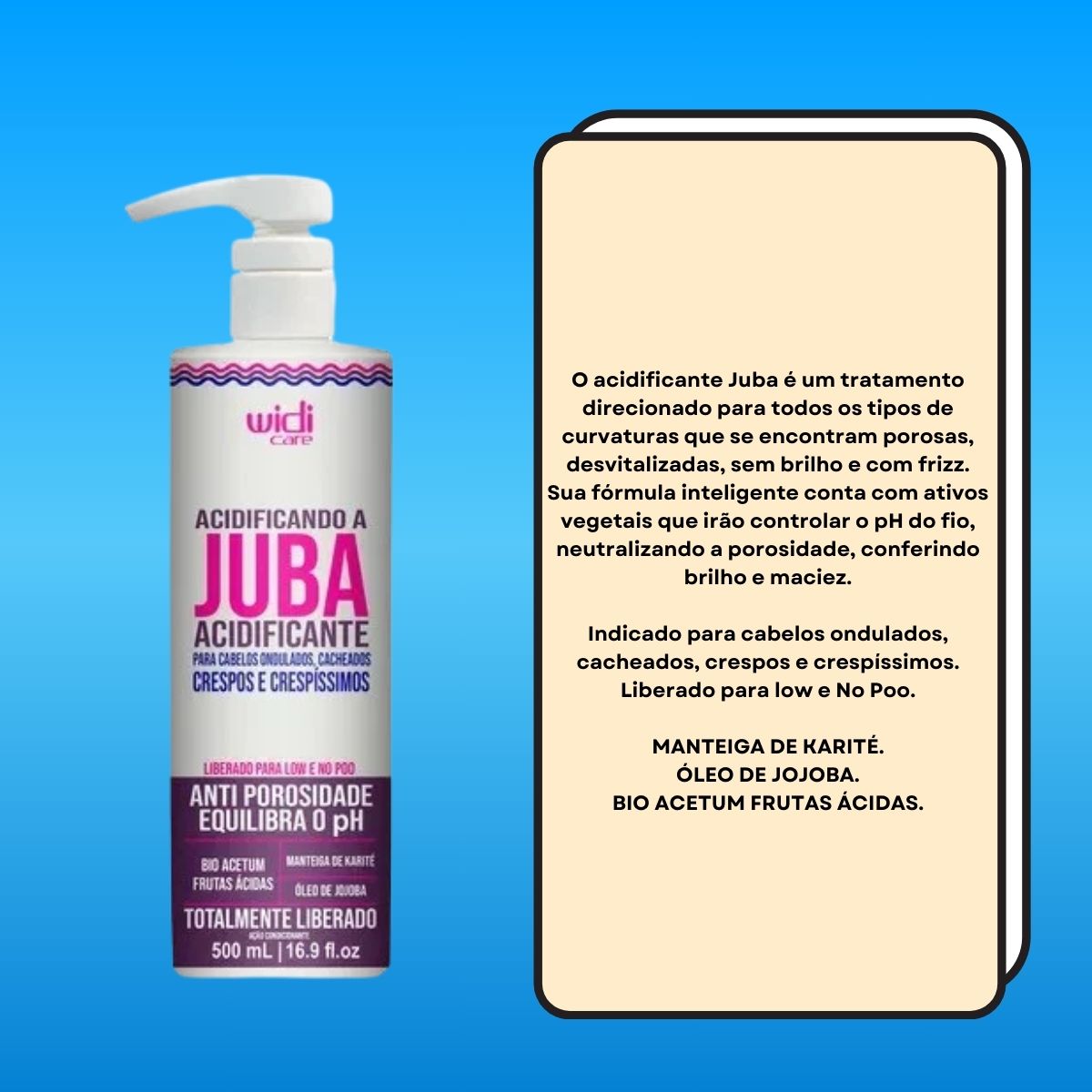 Widi Care Acidificando A Juba Acidificante 500 ml