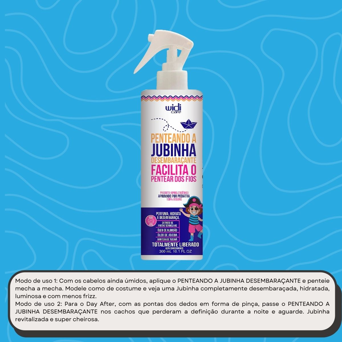 Widi Care Penteando A Jubinha Desembaraçante 300ml