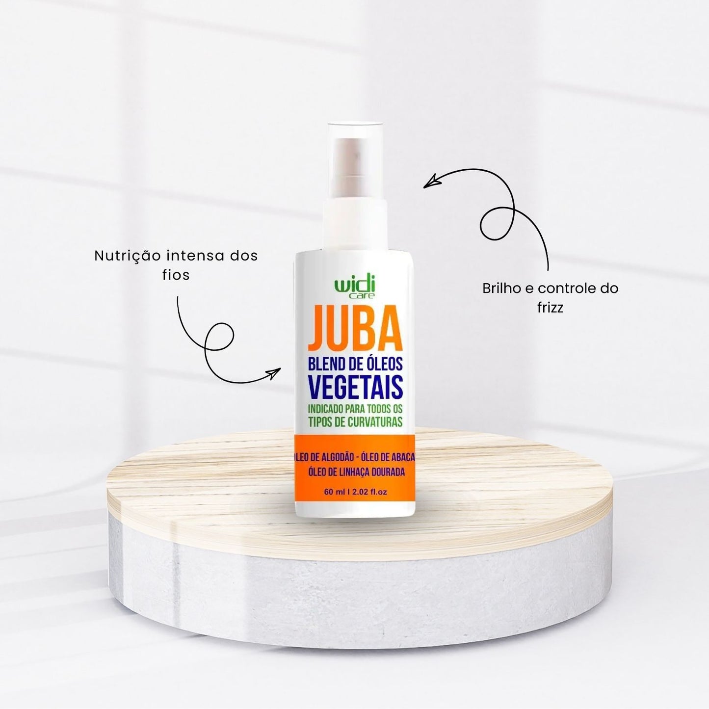 Oleo Widi Care Juba Blend de Vegetais 60 ml