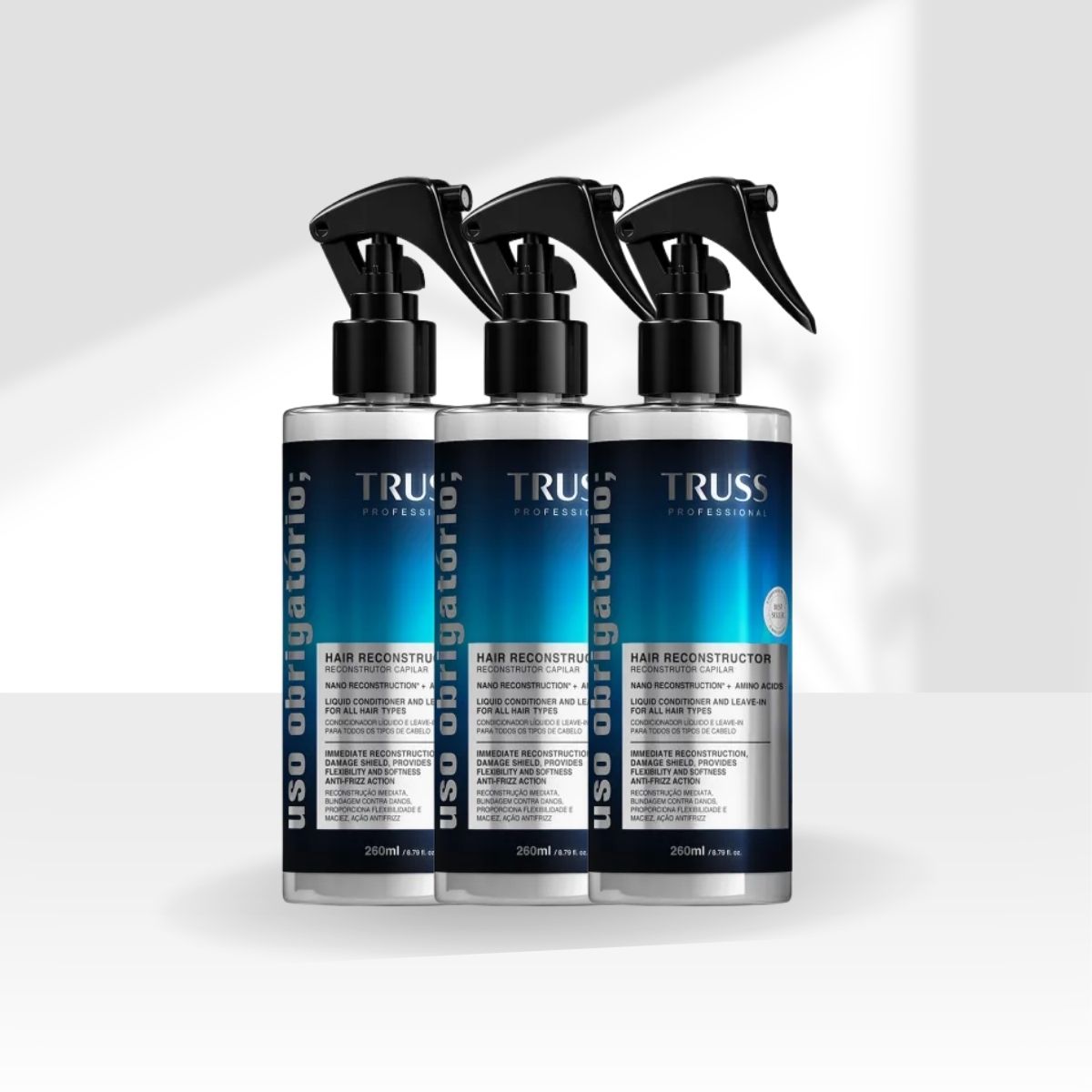 Kit Truss 3 Uso Obrigatório Tratamento Reconstrutor 260 ml