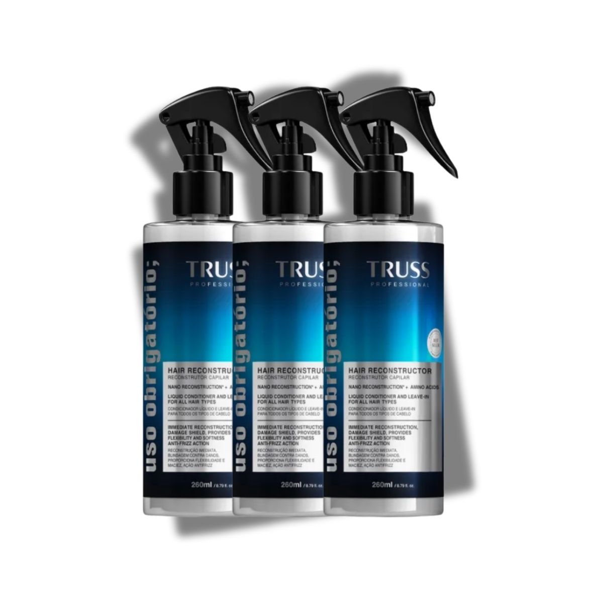 Kit Truss 3 Uso Obrigatório Tratamento Reconstrutor 260 ml