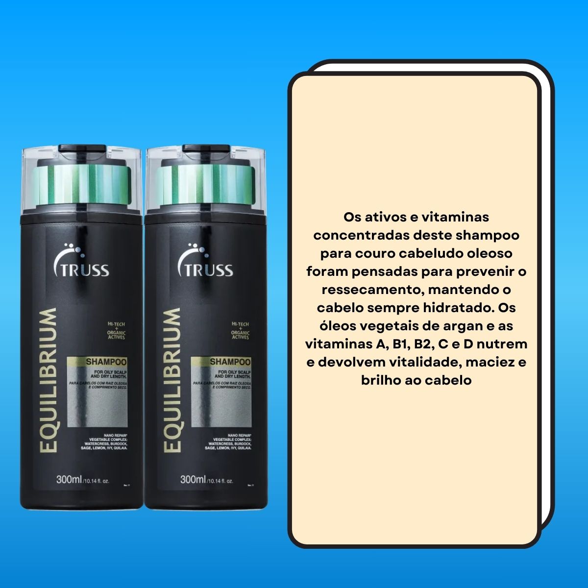 Kit Truss Equilibrium 2 Shampoo 300 ml