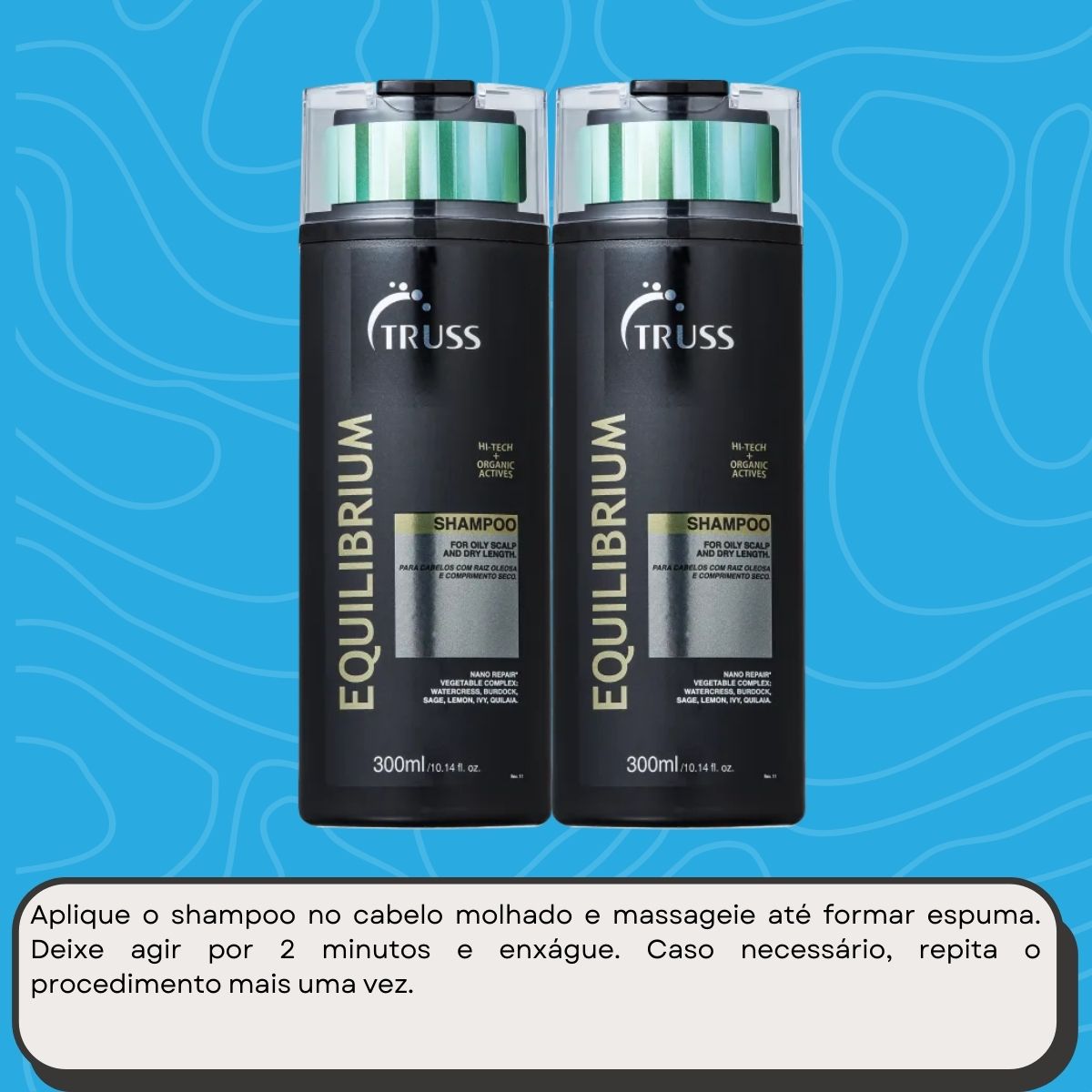 Kit Truss Equilibrium 2 Shampoo 300 ml