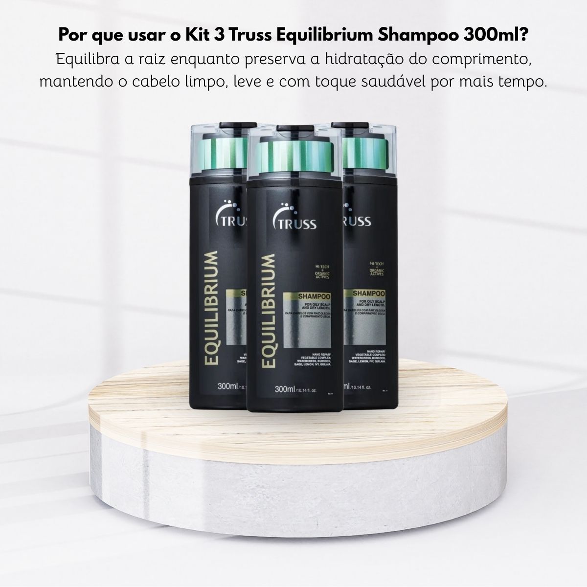 Kit Truss Equilibrium 3 Shampoo 300 ml