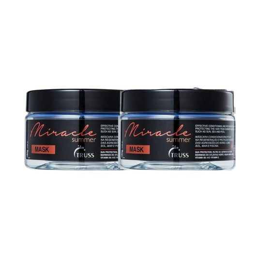 Kit Truss Miracle Summer 2 Máscara Capilar 180 g