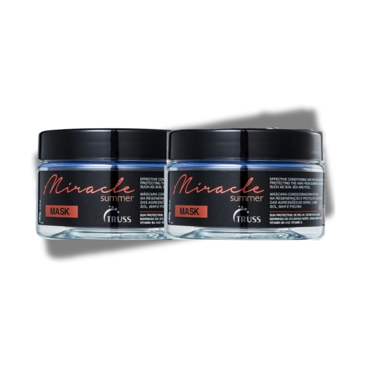 Kit Truss Miracle Summer 2 Máscara Capilar 180 g