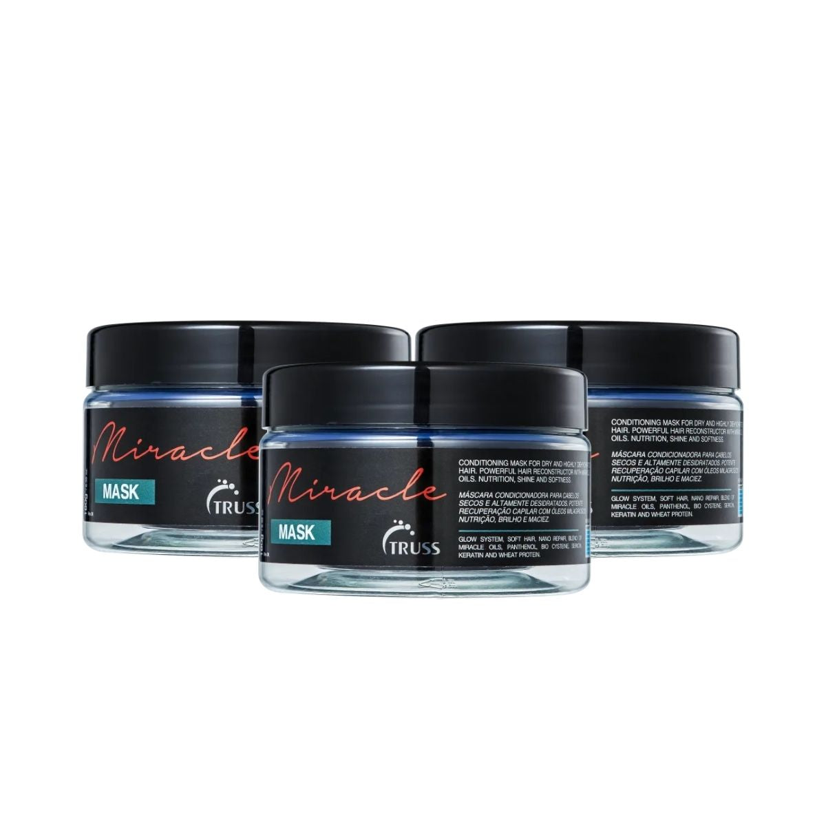 Kit Truss Miracle 3 Máscara Capilar 180 g