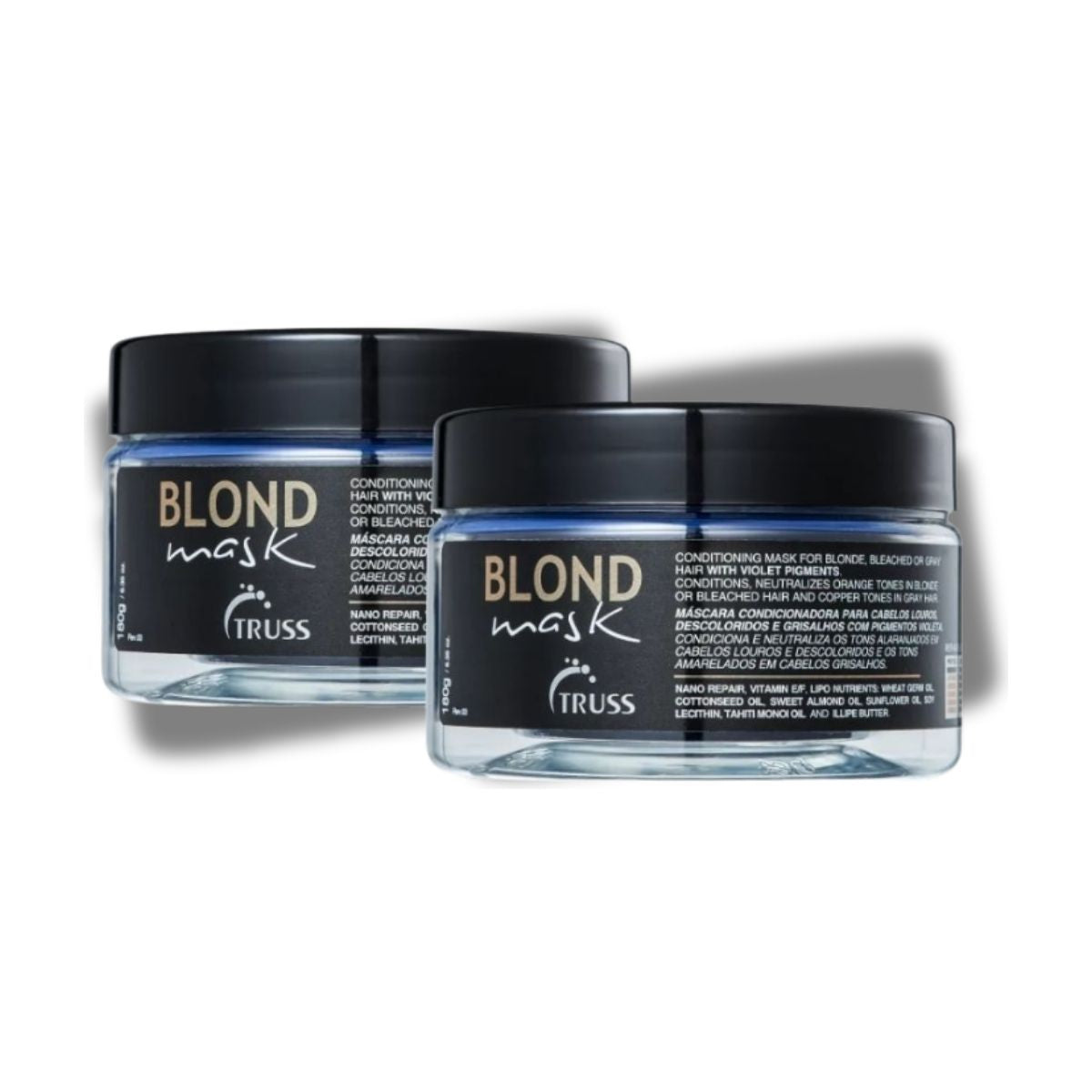 Kit Truss Blond Mask 2 Máscara Matizadora 180 ml