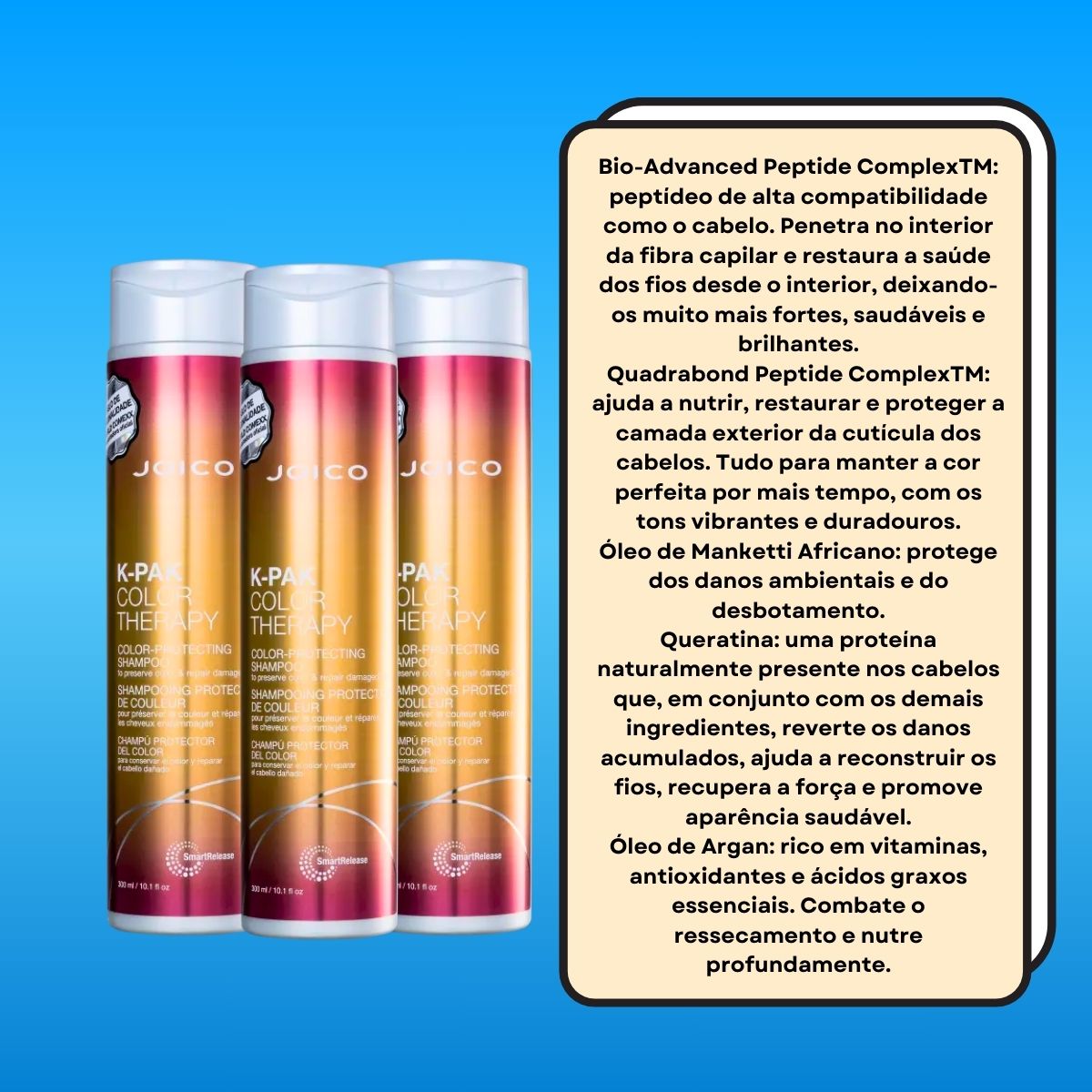 Kit Joico K-PAK Color Therapy 3 Shampoo 300 ml
