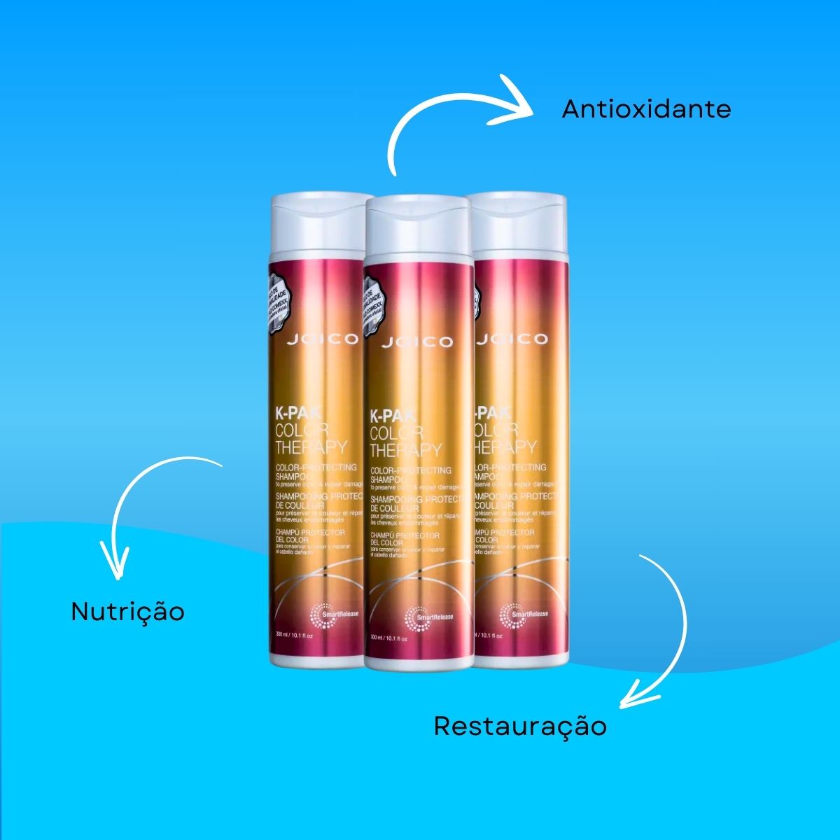 Kit Joico K-PAK Color Therapy 3 Shampoo 300 ml