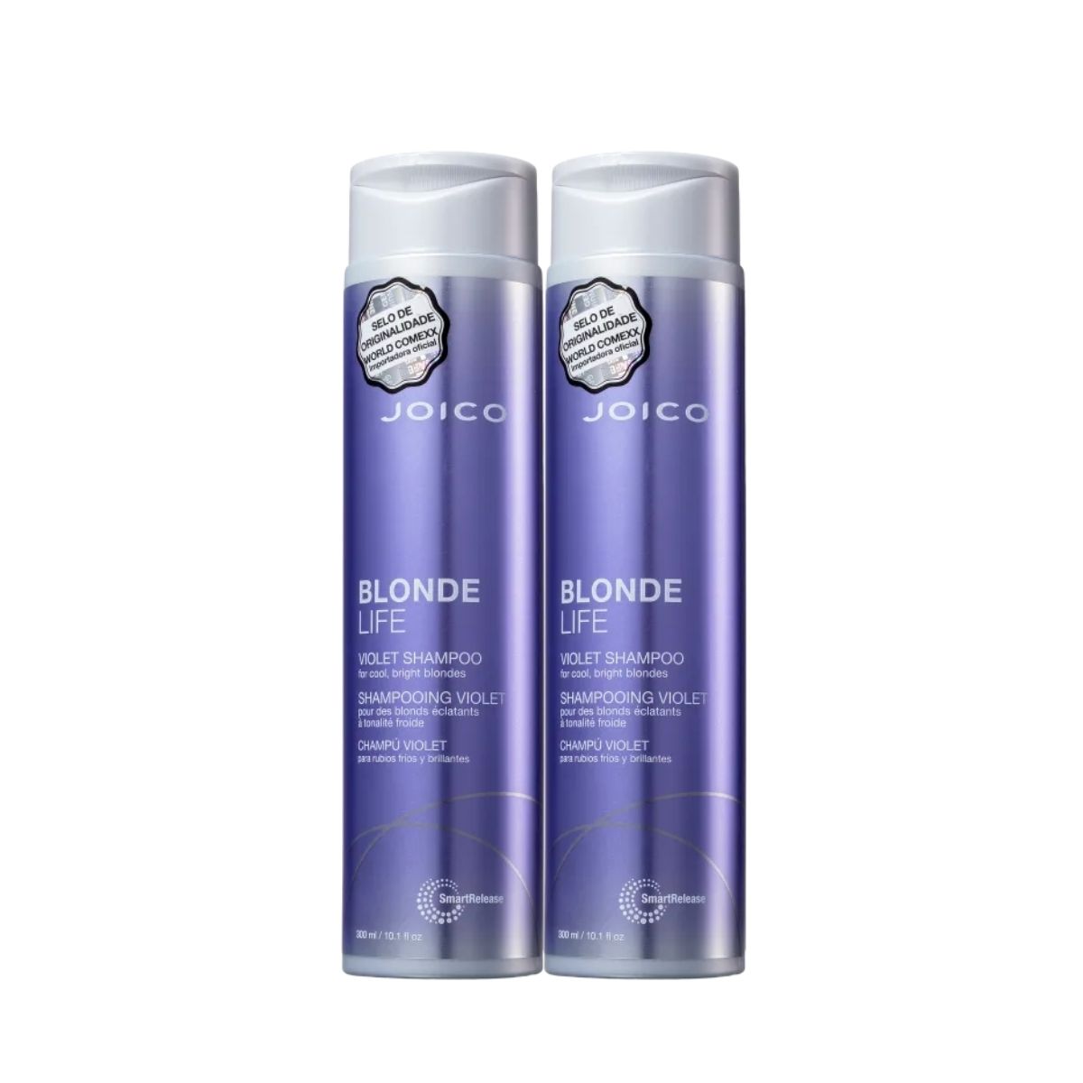 Kit Joico Blonde Life Violet Smart Release 2 Shampoo 300 ml