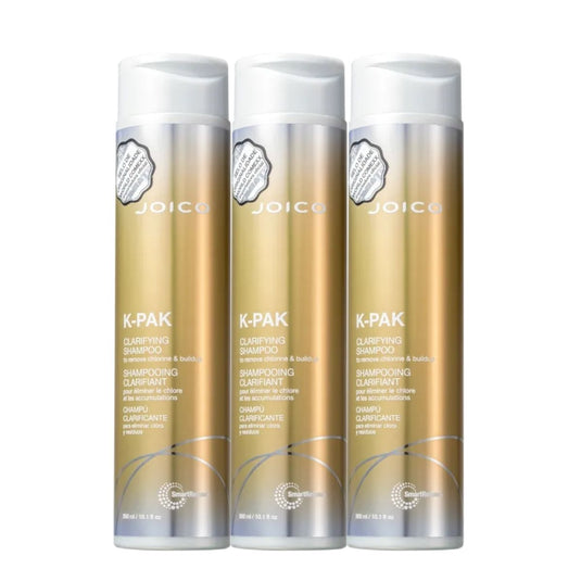 Kit Joico K-PAK Clarifying 3 Shampoo Antirresíduo 300 ml