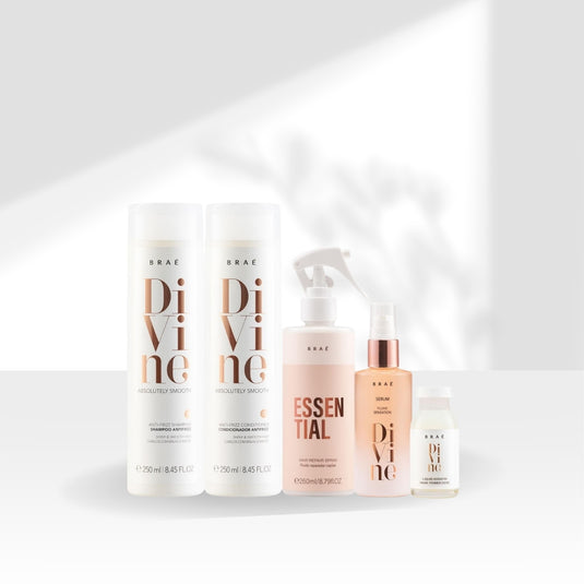 Kit Braé Divine Essential Tratamento 5 Produtos
