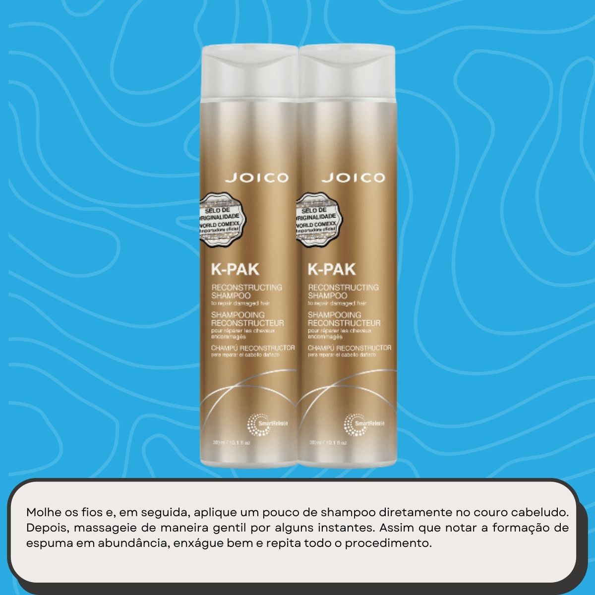 Kit Joico K-PAK 2 Shampoo 300 ml