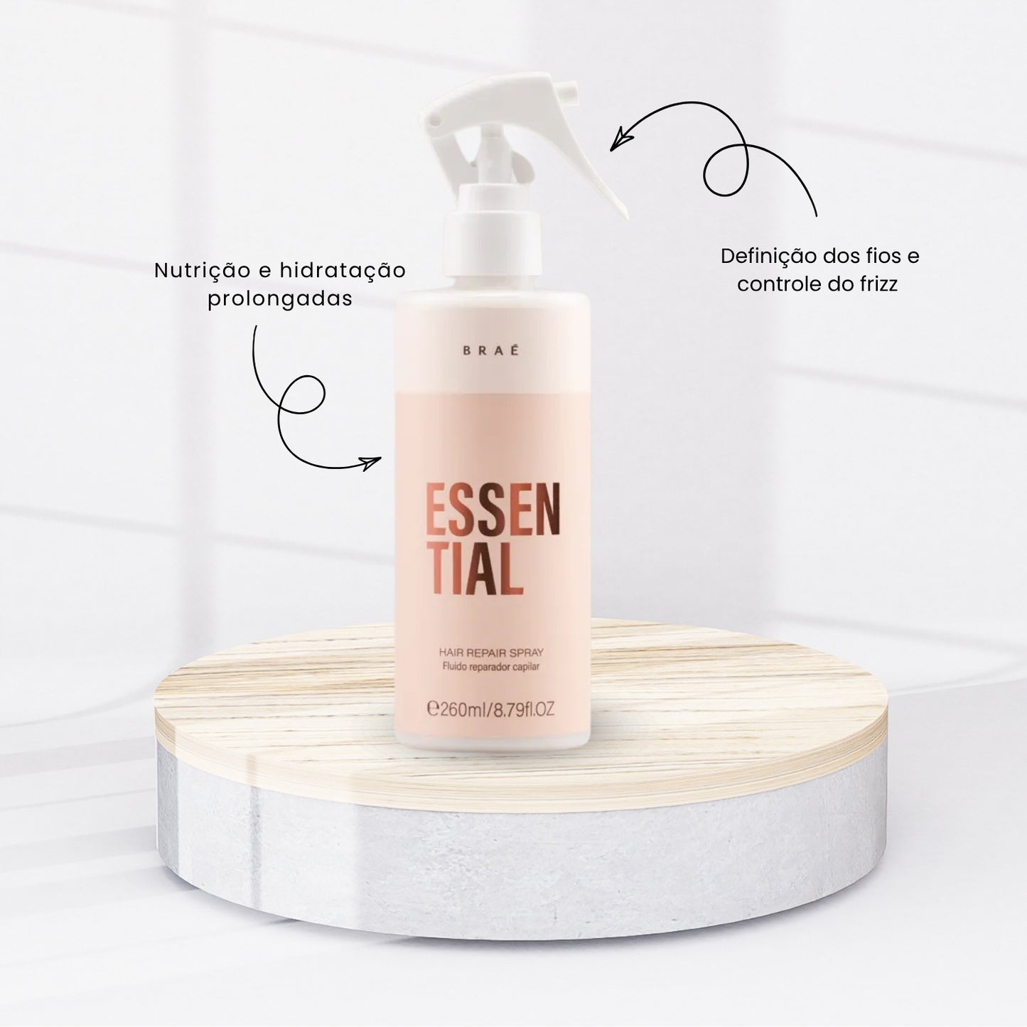 Kit Braé Essential Soul Tratamento 5 Produtos