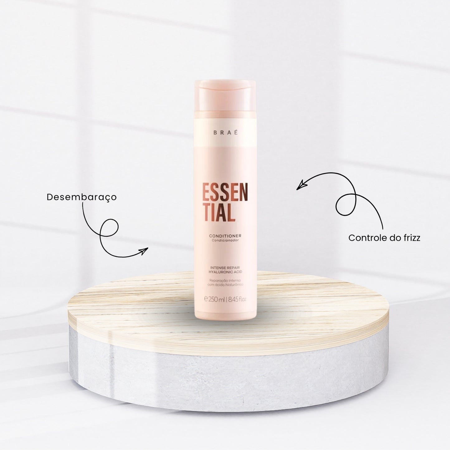 Kit Braé Essential Tratamento Capilar 4 Produtos