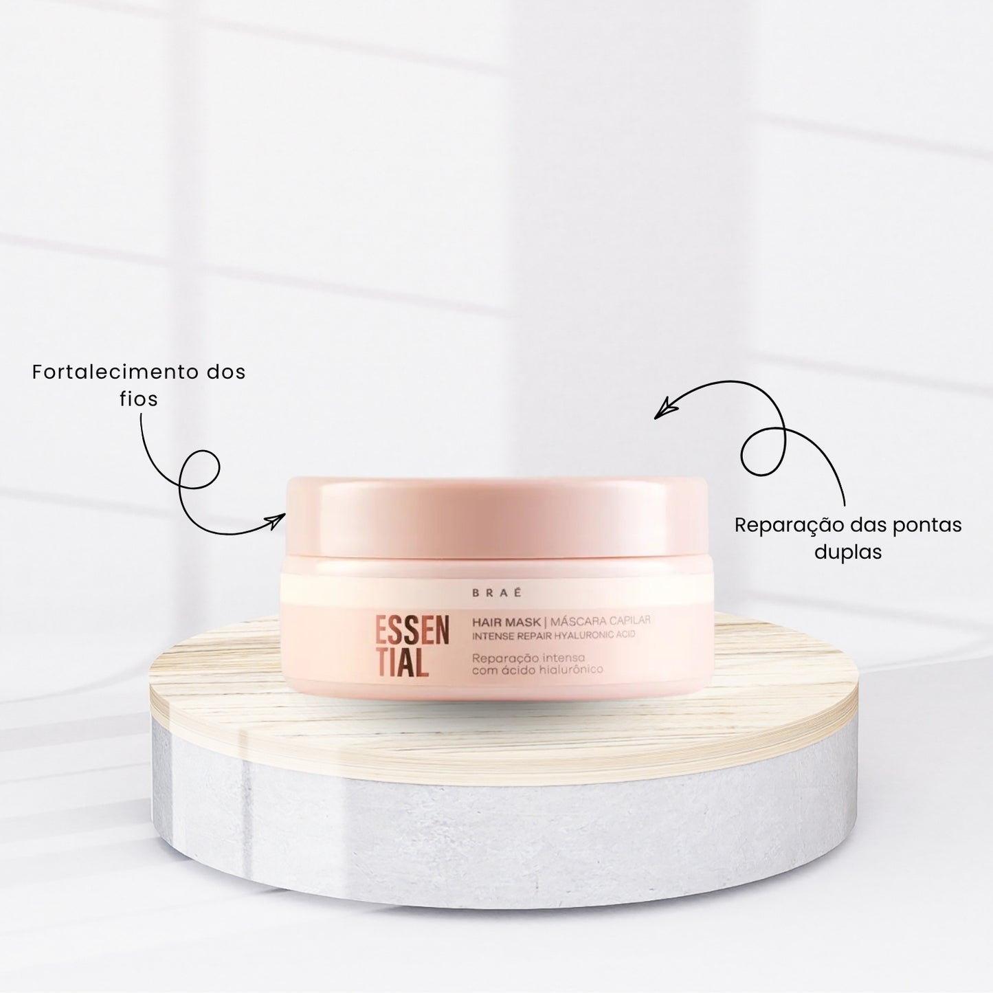 Kit Braé Essential Tratamento Capilar 4 Produtos