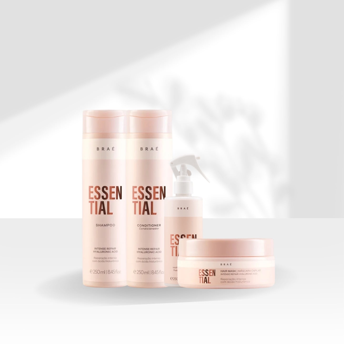 Kit Braé Essential Tratamento Capilar 4 Produtos