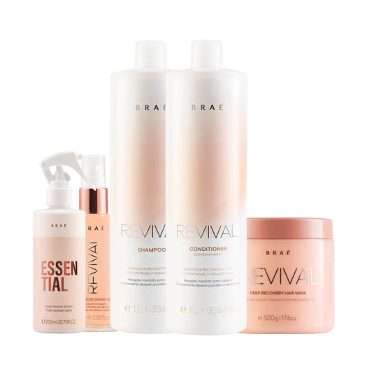 Kit Braé Revival e Essencial Home Care 5 Produtos