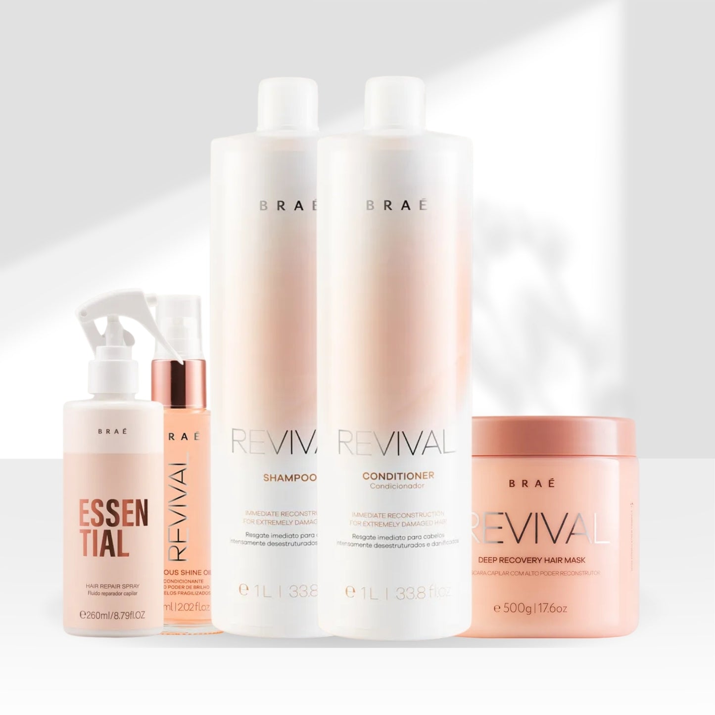Kit Braé Revival e Essencial Home Care 5 Produtos