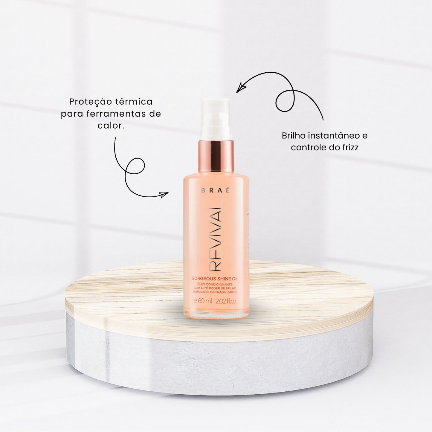 Kit Braé Tratamento Capilar Home Care 5 Produtos