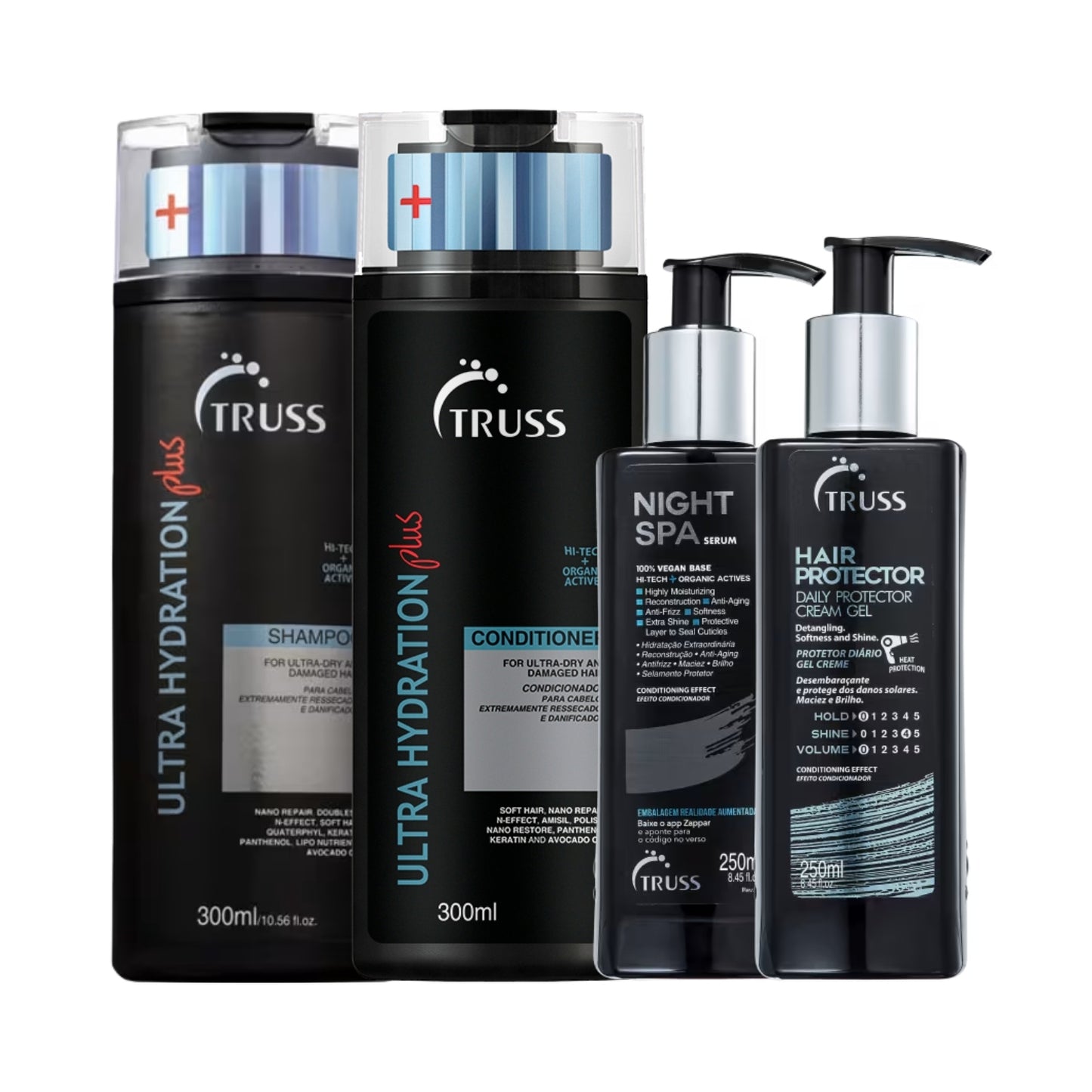 Kit Truss Ultra Hydration Plus Hair Protector Night Spa